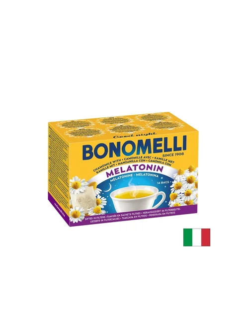 Лайка с мелатонин и магнезий Bonomelli - 14 пакетчета
