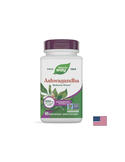 Ашваганда Nature’s Way - 250 mg, 60 капсули
